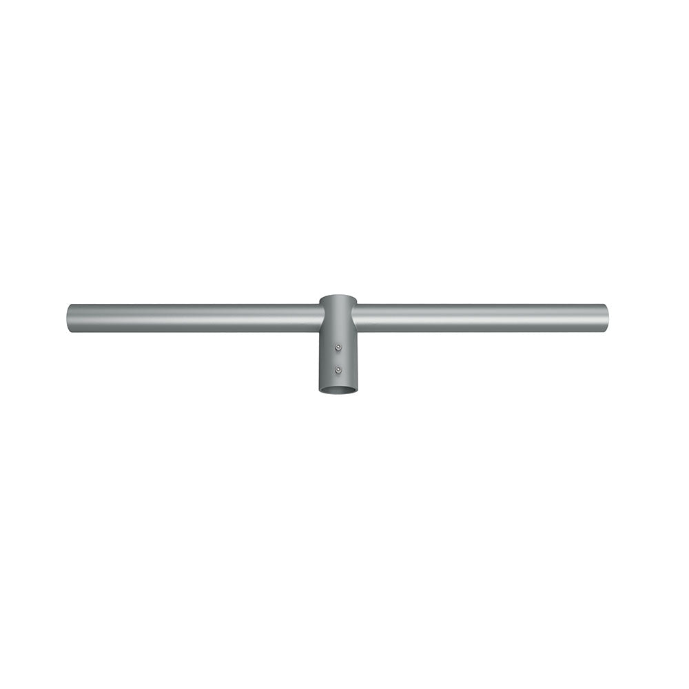 Cross-Arm: Two lights on one pole - Grey