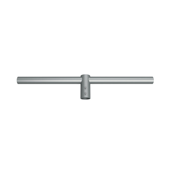 Cross-Arm: Two lights on one pole - Grey